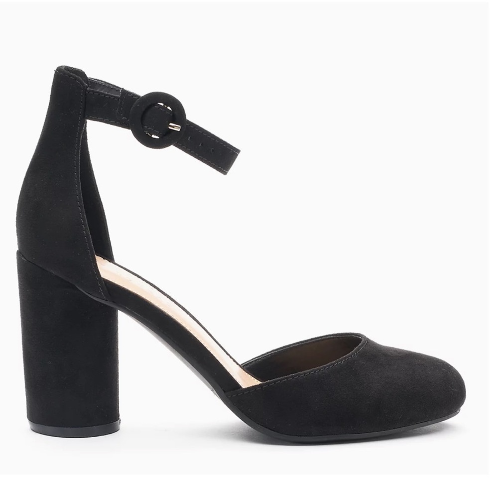 Lauren Conrad closed toe black heels